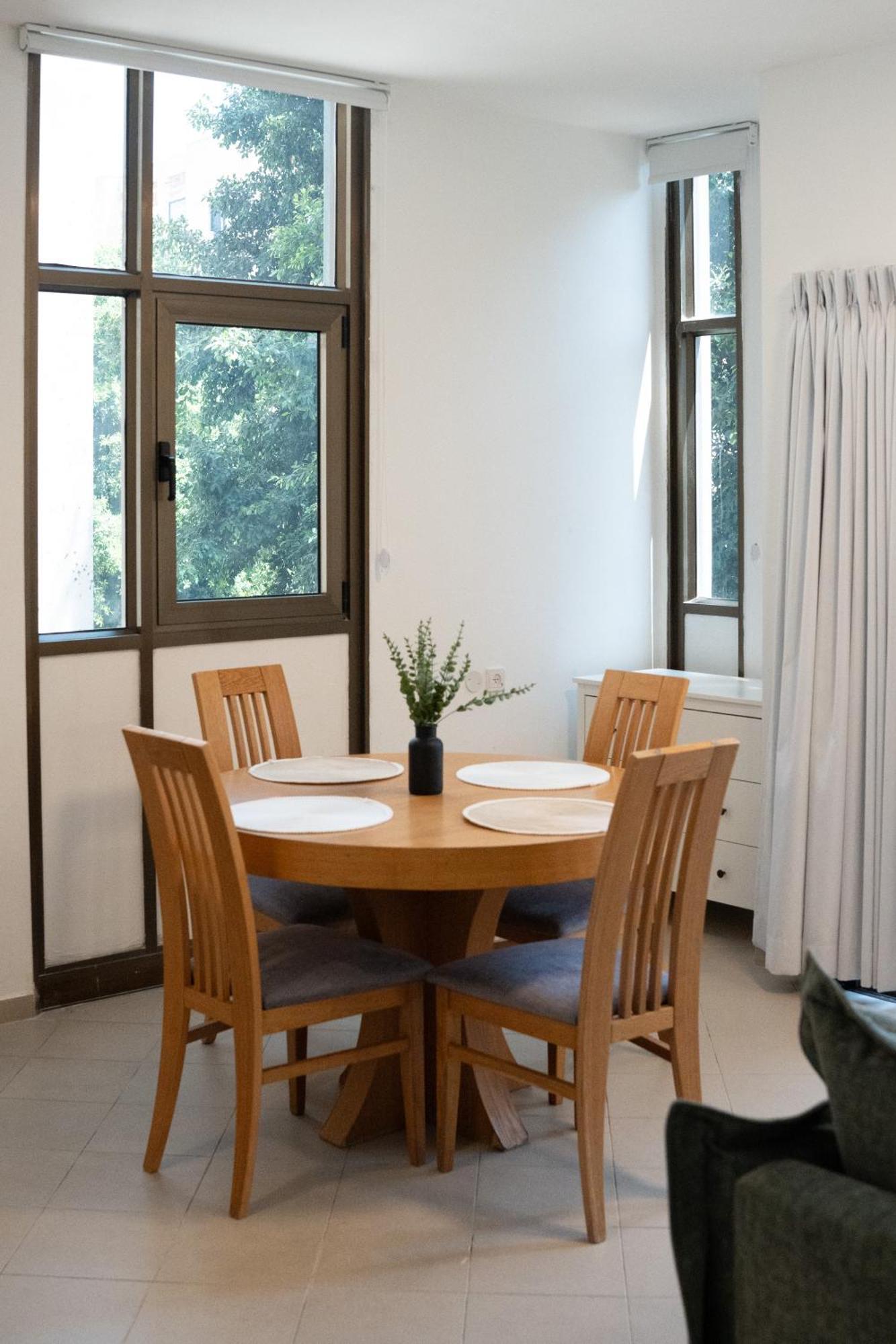 Eliezer Ben Yehuda Residence With Shelter Tel Awiw Zewnętrze zdjęcie